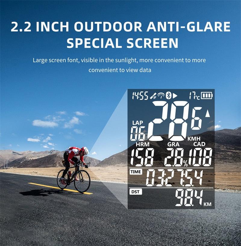 All-Weather GPS Cycling Computer - Wireless Speedometer & Odometer for Every Bike - Korvel