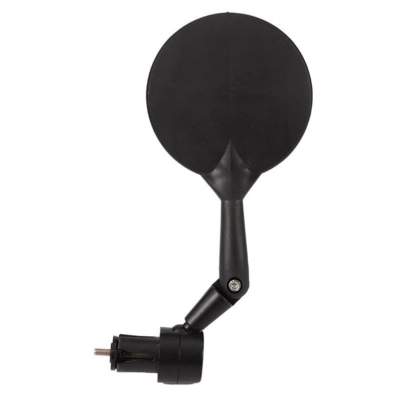 Espejo Retrovisor Ajustable Negro para Bicicleta para un Ciclismo Seguro