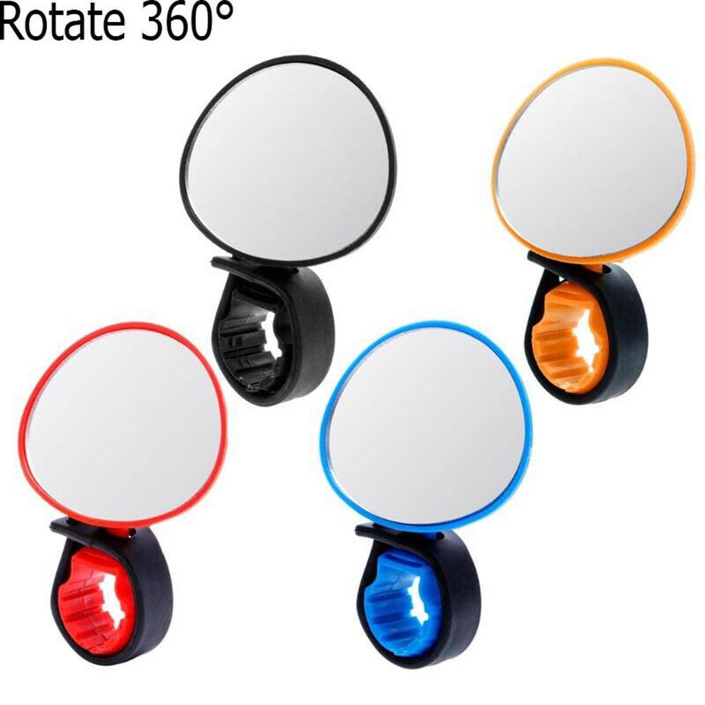Miroir de vélo universel - Rétroviseur rotatif pour un cyclisme en toute sécurité