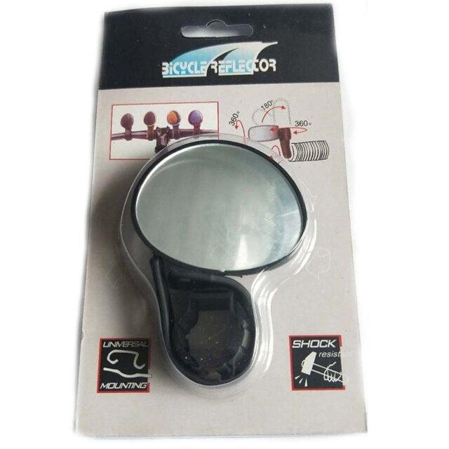 Miroir de vélo universel - Rétroviseur rotatif pour un cyclisme en toute sécurité