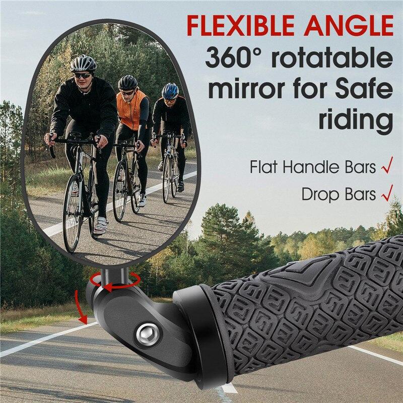 Miroir de vélo arrière ajustable pour un cyclisme en toute sécurité