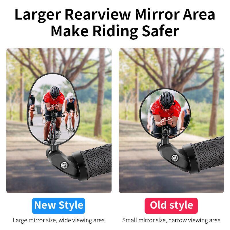 Miroir de vélo arrière ajustable pour un cyclisme en toute sécurité