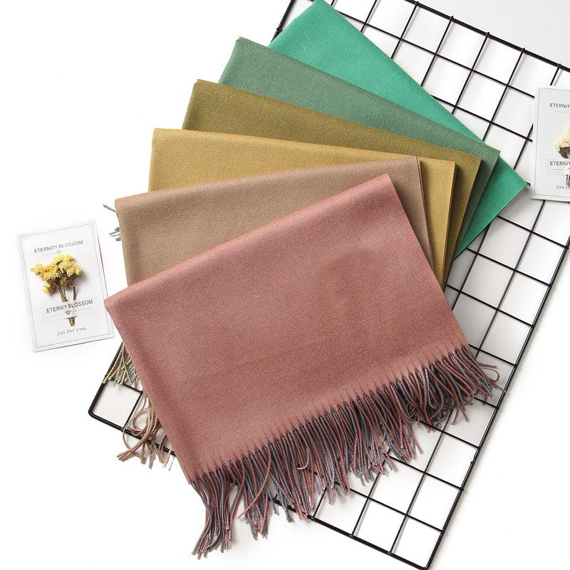 Elegant Cashmere Winter Scarf - Lightweight & Versatile Shawl for Women - Korvel