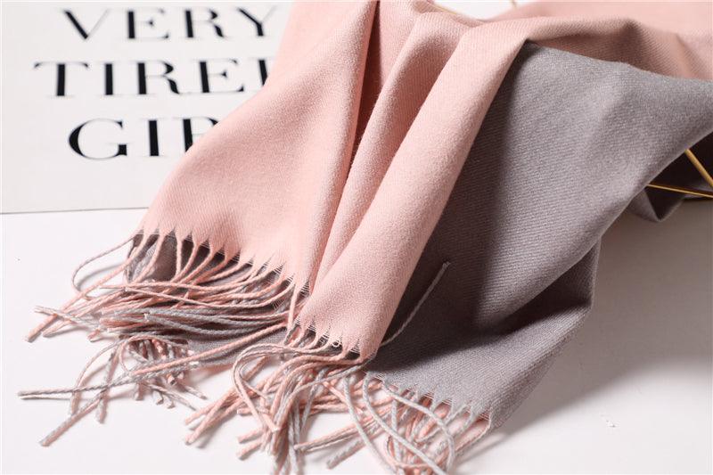 Elegant Cashmere Winter Scarf - Lightweight & Versatile Shawl for Women - Korvel
