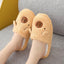 Zapatillas de casa de felpa para mujer - Antideslizantes para interiores