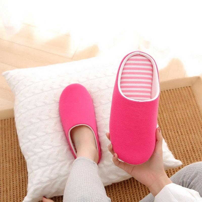 Zapatillas de Felpa de Espuma Viscoelástica Premium para Hombres y Mujeres
