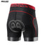 Shorts de cyclisme pour hommes avec coussin en gel 5D pour un confort ultime