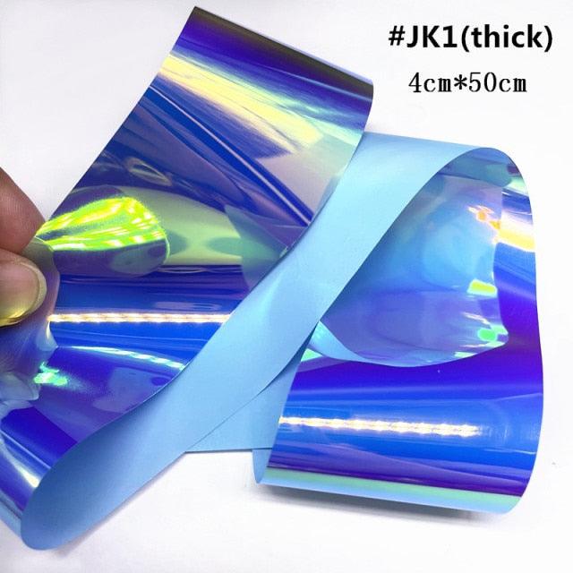 Aurora Nails Película de Foil de Vidrio - Accesorio Premium para Arte de Uñas