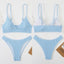 Elegant One-Shoulder Bikini Set for Women