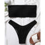 Elegant One-Shoulder Bikini Set for Women