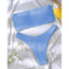 Elegant One-Shoulder Bikini Set for Women