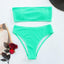 Elegant One-Shoulder Bikini Set for Women