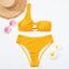 Elegant One-Shoulder Bikini Set for Women