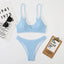 Elegant One-Shoulder Bikini Set for Women