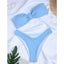 Elegant One-Shoulder Bikini Set for Women