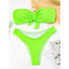 Elegant One-Shoulder Bikini Set for Women