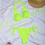 Elegant One-Shoulder Bikini Set for Women