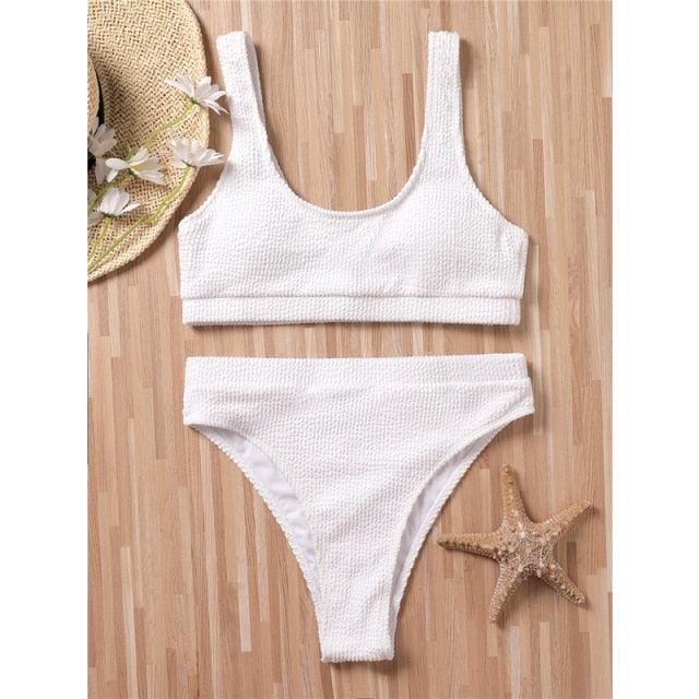 Elegant One-Shoulder Bikini Set for Women