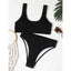 Elegant One-Shoulder Bikini Set for Women