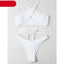 Elegant One-Shoulder Bikini Set for Women