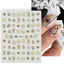 Autocollants d'Art des Ongles 3D Printemps - Designs Fantaisistes