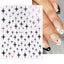 Autocollants d'Art des Ongles 3D Printemps - Designs Fantaisistes