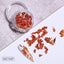 Gold & Silver Irregular Aluminum Foil Nail Art Stickers