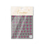 Pegatinas de Uñas Bubble Cute Corazones Negros y Rojos