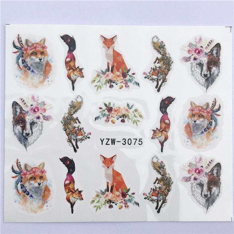 3D Heart & Star Nail Art Stickers - Glittery Adhesive Decorations for Stunning Manicures - Korvel