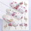 3D Heart & Star Nail Art Stickers - Glittery Adhesive Decorations for Stunning Manicures - Korvel