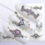 3D Heart & Star Nail Art Stickers - Glittery Adhesive Decorations for Stunning Manicures - Korvel