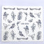 3D Heart & Star Nail Art Stickers - Glittery Adhesive Decorations for Stunning Manicures - Korvel