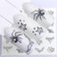3D Heart & Star Nail Art Stickers - Glittery Adhesive Decorations for Stunning Manicures - Korvel