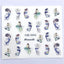 3D Heart & Star Nail Art Stickers - Glittery Adhesive Decorations for Stunning Manicures - Korvel