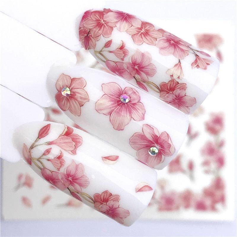 3D Heart & Star Nail Art Stickers - Glittery Adhesive Decorations for Stunning Manicures - Korvel
