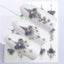 3D Heart & Star Nail Art Stickers - Glittery Adhesive Decorations for Stunning Manicures - Korvel