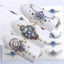 3D Heart & Star Nail Art Stickers - Glittery Adhesive Decorations for Stunning Manicures - Korvel