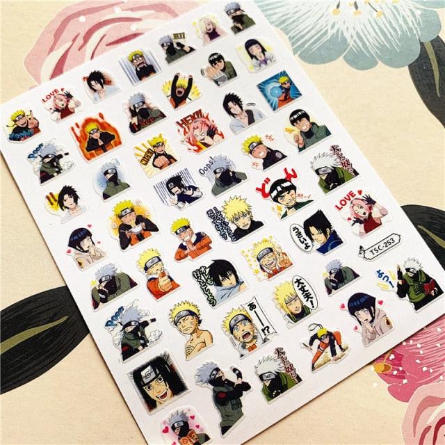 Cute Rabbit & Cat 3D Nail Art Stickers - Self-Adhesive Decals