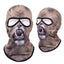 Masque Balaclava Tête d'Animal à Double Trou pour Activités de Plein Air