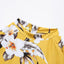 Conjunto de Bikini de Manga Larga con Estampado de Tigre para Mujeres