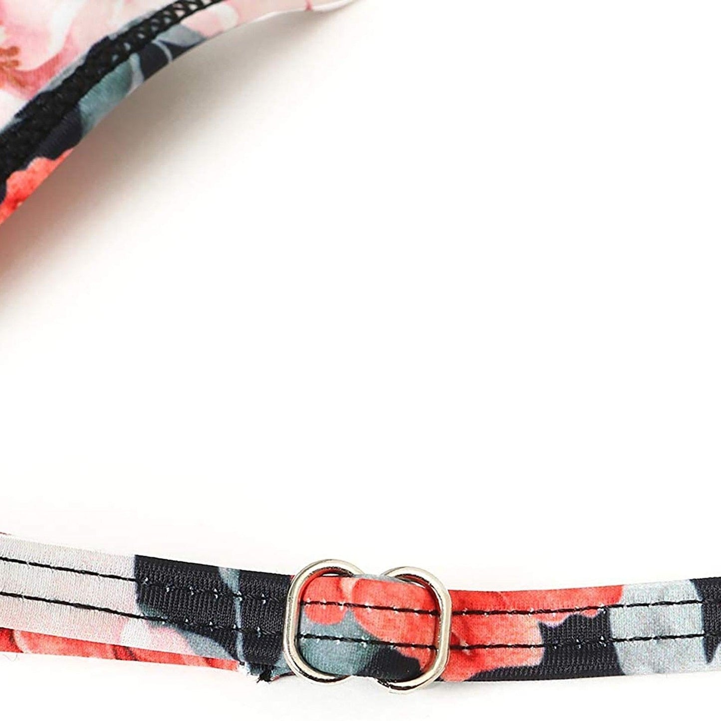 Modern Floral High Waist Bikini Set for Women