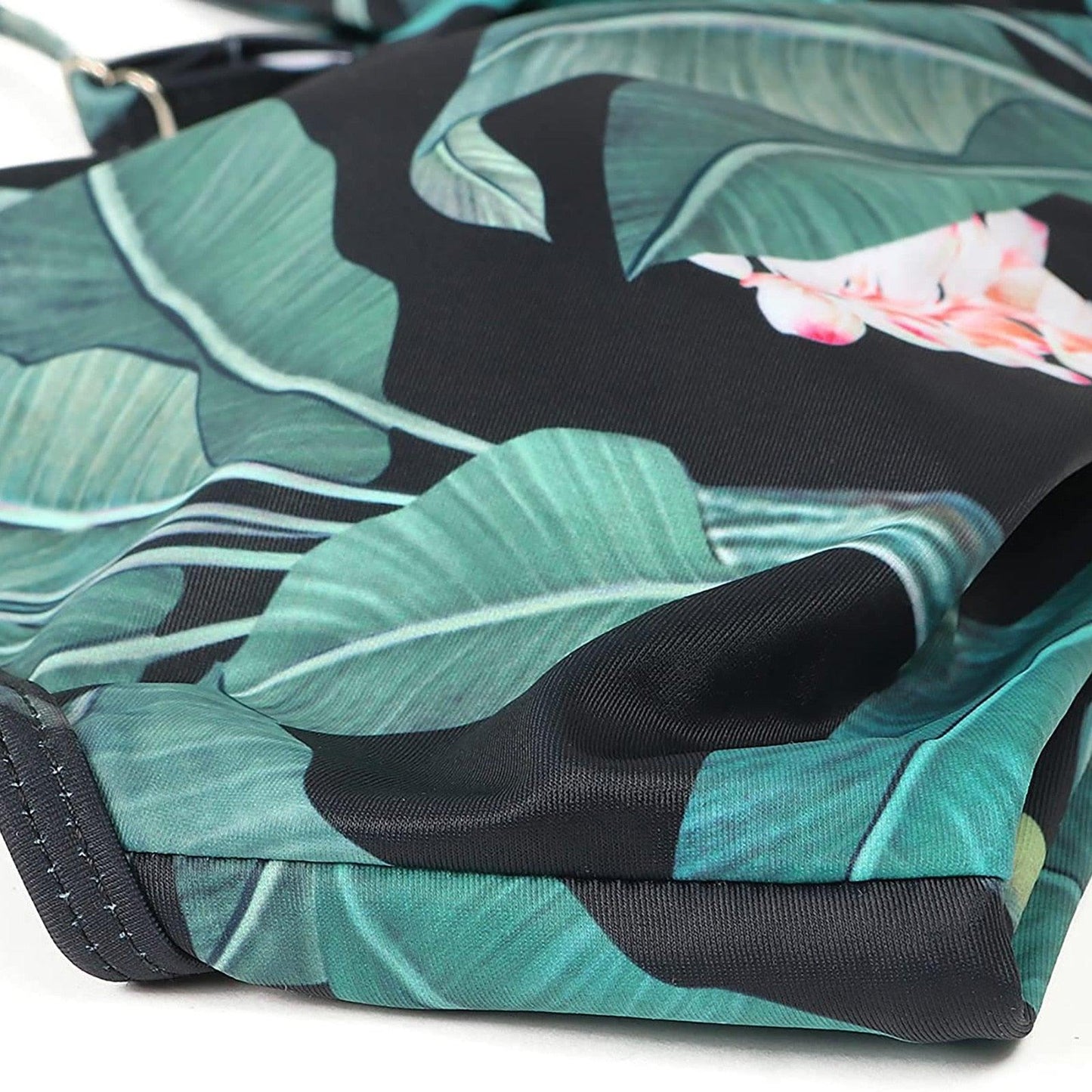 Modern Floral High Waist Bikini Set for Women