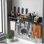 Wall-Mounted Spice Rack Organizer