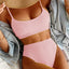 Ensemble de Bikini Taille Haute Premium pour Femmes