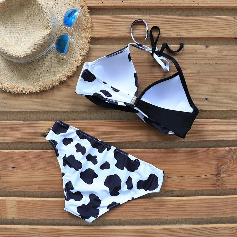 Floral Push Up Bikini Set for Women