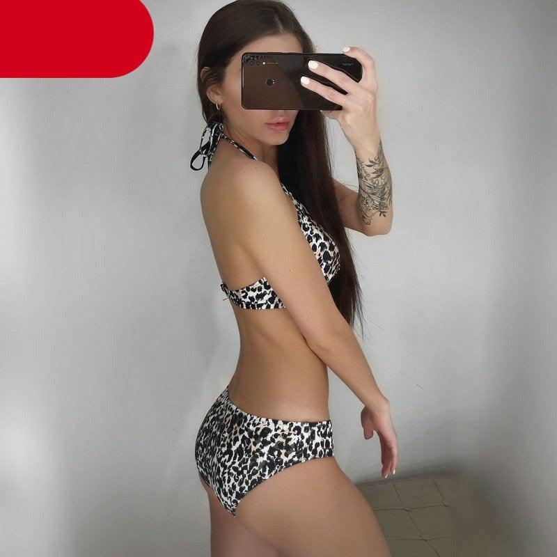 Floral Push Up Bikini Set for Women