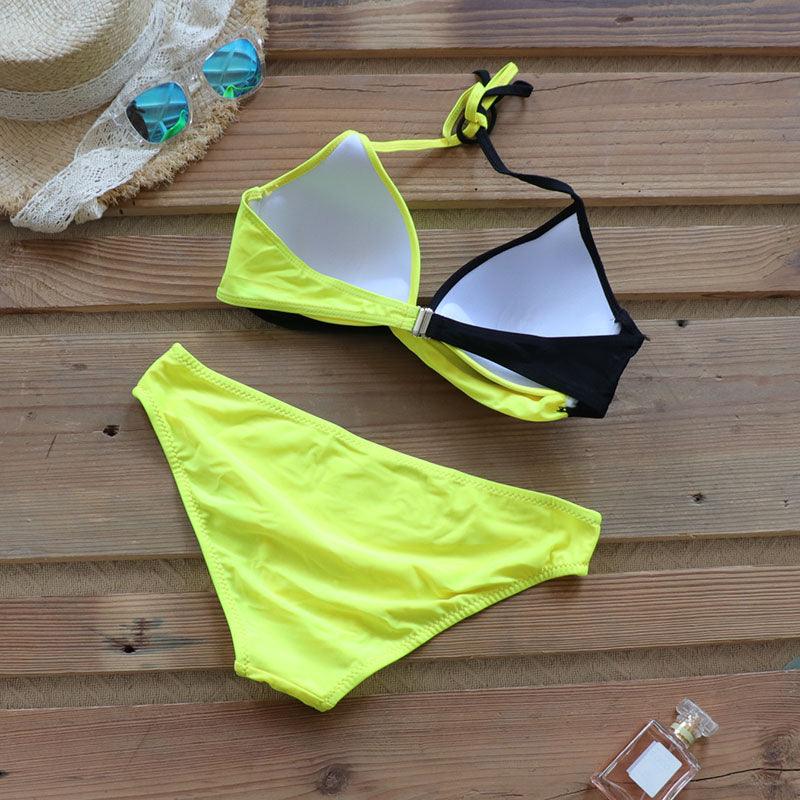 Floral Push Up Bikini Set for Women