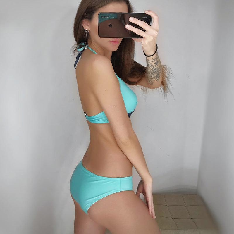 Floral Push Up Bikini Set for Women