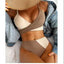 Ensemble de Bikini Taille Haute Premium pour Femmes