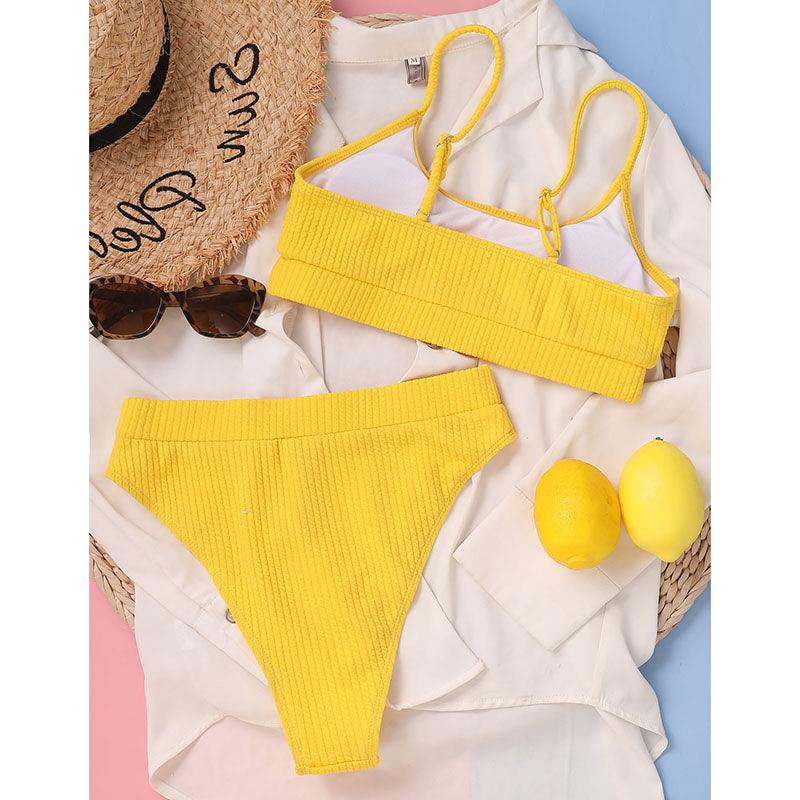 Ensemble de Bikini Taille Haute Premium pour Femmes